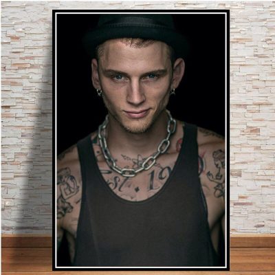 New Machine Gun Kelly Rapper Hip Hop Music Singer Star Poster And Prints Painting Art Wall 17 - Machine Gun Kelly Store