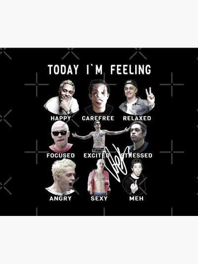 Pete Davidson Mgk Funny Feelings - Machine Gun Kelly Tapestry Official Machine Gun Kelly Merch