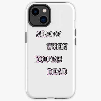 Sleep When.. Sticker - Machine Gun Kelly Iphone Case Official Machine Gun Kelly Merch