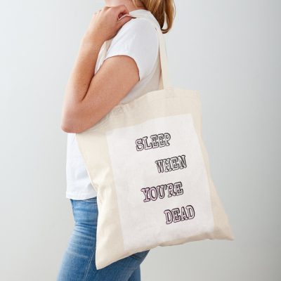 Sleep When.. Sticker - Machine Gun Kelly Tote Bag Official Machine Gun Kelly Merch