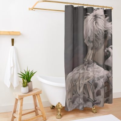 Shower Curtain Official Machine Gun Kelly Merch