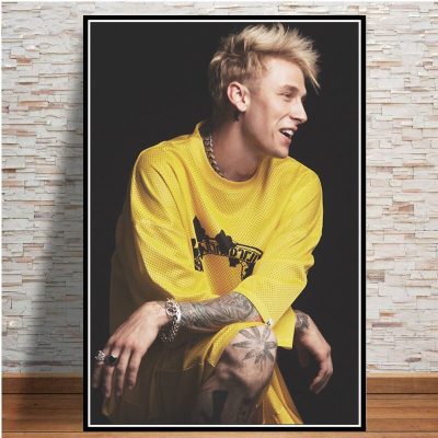 Hot Machine Gun Kelly Rapper Hip Hop Wall Art